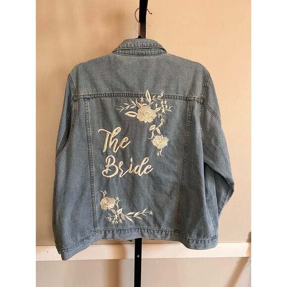 Bride Embroidered Jean Jacket - Picture 6 of 7